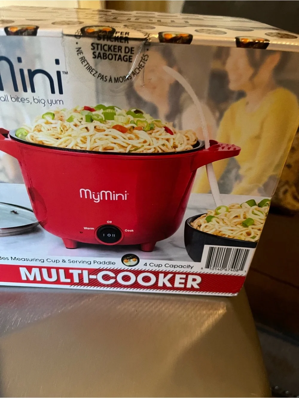 MyMini Red Multi-Cooker - Picture 3 of 3